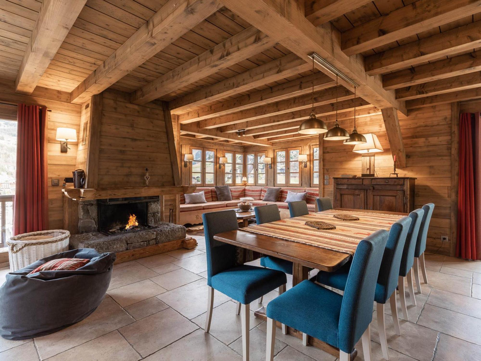 Chalet Pour 8 Avec Cheminee, Proche Des Pistes, Wifi, Garage, Non Fumeur - Fr-1-304-110 Clusaz Zewnętrze zdjęcie